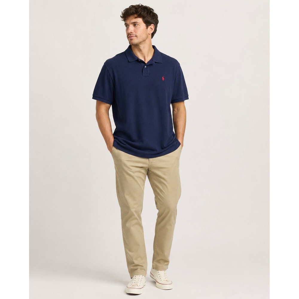 Polo Ralph Lauren Golf Polo Shirt Mens XL Classic Fit Blue Cotton